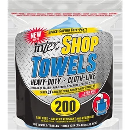 INTEX 269229 Shop Towels Blue 200PK 019736999694